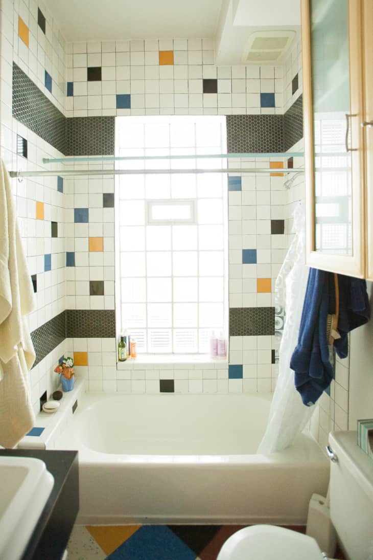 Designing a New Bathroom on a Budget How To Make Cheap Tile Look More